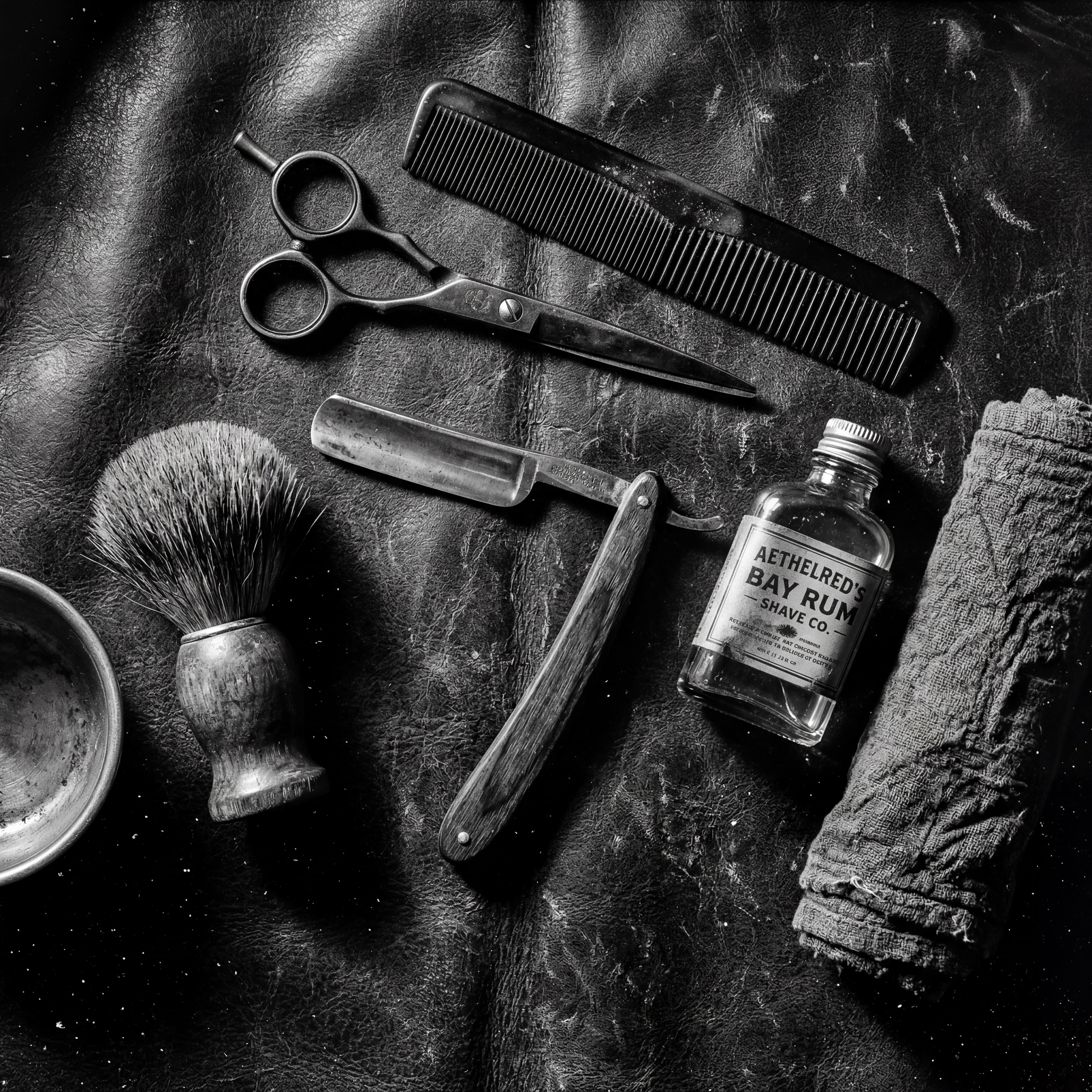 Classic barbering tools